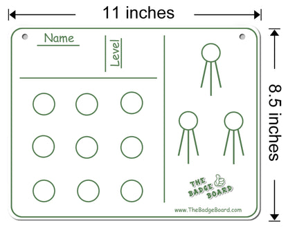 Green Badge Board Kit